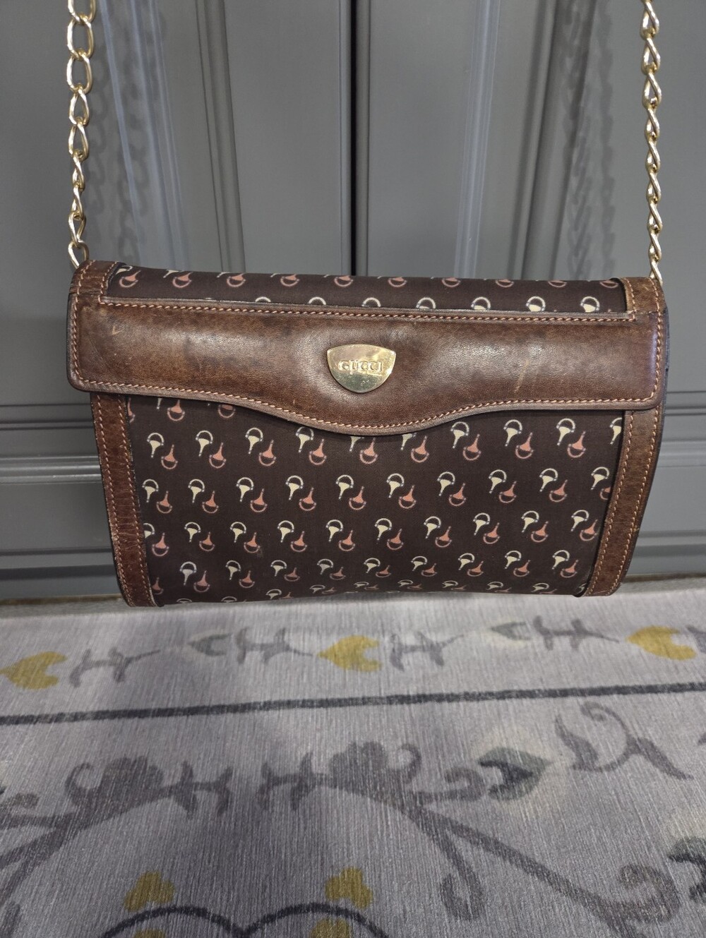 GUCCI HORSEBIT WRISTLET /CLUTCH VINTAGE PIECE